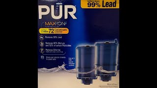 Easy Way to Change Pur Water Filter and get the Light Back Green How To [upl. by Ayn]