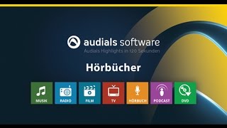 Audials 2017 in 120 Sekunden Hörbücher konvertieren [upl. by Arno]