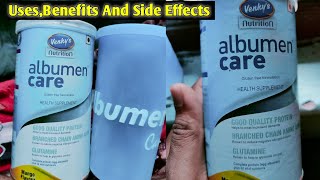 Albumen Care Health Supplement Powder UsesBenefits And Side Effects [upl. by Caputo]