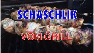 Schaschlik Russische Spieße  Klaus grillt [upl. by Alleuqahs]