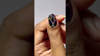 The Magic of Crackle Nail Polish new nails trending nailart creative naildesign [upl. by Perri]