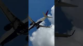 Delta Airlines Plane Landing [upl. by Marj]