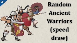 Random Ancient Warriors speed draw [upl. by Newel]