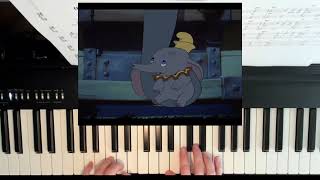 Baby Mine  Dumbo  Piano [upl. by Acilegna]