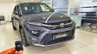 Toyota Hyryder CNG 2024 Review Walkaround [upl. by Pippo]