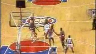 Pistons vs Bulls 1989 game 1 2 [upl. by Casper]