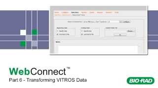 BioRad WebConnect Training  Part 6  Transforming VITROS Data [upl. by Rubio]