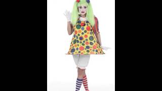 Lustiges Clownskostüm für Damen [upl. by Adirahs]