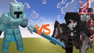 Bloodseeker Borel and Shogun Jei VS Ice WarriorMinecraft Mob Battle [upl. by Nanfa]