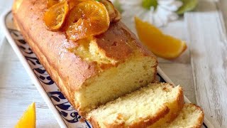 Orange Loaf Cake Recipe  oil free orange cake easy recipe [upl. by Ruthanne]