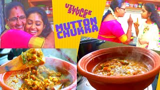 MUTTON CHUKKA  VILLAGE STYLE  MUTTON RECIPE  MEGHNA VINCENT  MEGHNA STUDIOBOX  LEARN ENGLISH [upl. by Perce80]