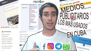 LOS MEDIOS PUBLICITARIOS MÁS USADOS EN CUBA [upl. by Narmi965]