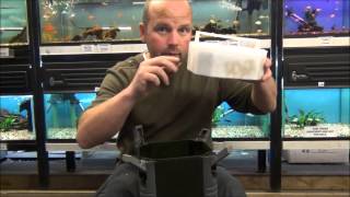 HOW TO SET UP AN EXTERNAL CANISTER FILTER FOR AN AQUARIUM IN UNDER 2 MINUTES [upl. by Dryden]