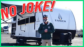 A VERY Serious Unit 2024 Ember RV E Series 22ETS Travel Trailer Tour  Beckleys RVs [upl. by Drud]