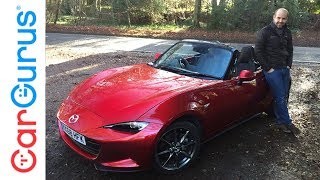 2019 Mazda MX5 Miata RF Club  POV Sunset Drive Binaural Audio [upl. by Strohbehn]