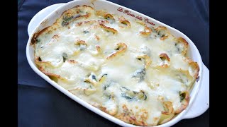 Pasta al forno Conchiglioni ripieni con ricotta e spinaci Ricetta facile [upl. by Gnohp]