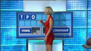 Rachel Riley  Red Dress  Hot As Hell  22Sep09 [upl. by Tsenre]