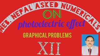 Graphical numerical problems on photoelectric effect XII physics rnt [upl. by Stedman704]