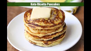 Keto Ricotta Pancakes [upl. by Ilocin]