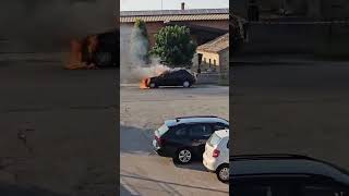 Incendio auto Colleranesco [upl. by Latisha]