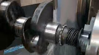 Machine Shop Works Grinding Cutting Polishing Alignment Press out Press in [upl. by Arakihc]