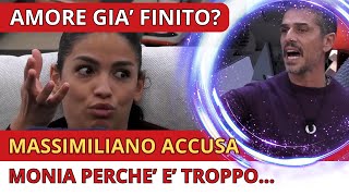 🌎 TRA AMORE E ODIO LA SORPRENDENTE VERITA TRA MONIA E MASSIMILIANO [upl. by Leatri4]