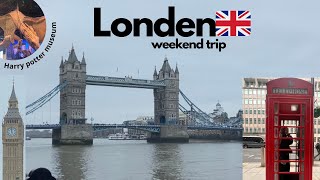 London vlog weekend trip [upl. by Nitsoj]