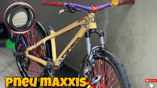 COLOQUEI PNEU MAXXIS HOOKWORM NA GIOS 😍🔥 [upl. by Lindsy]