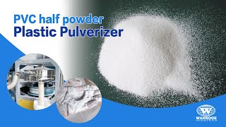 80 Mesh Plastic Pulverizer Machine PVC Grinder Plastic Powder Making Machine PVC Milling Machine [upl. by Sherlocke656]