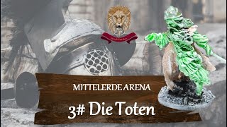 MITTELERDE ARENA 3 Armee der Toten  Mittelerde Tabletop Herr der Ringe Battle Report [upl. by Nerradal]