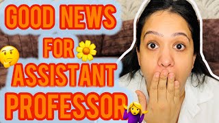 UGC New Rule 🔥😳New Eligibility Criteria to become an Assistant Professor  Only Pg can be Professor [upl. by Silverts]