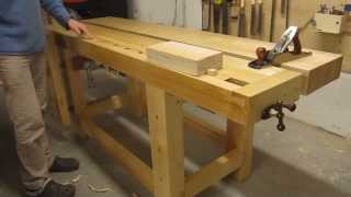 Roubo Workbench Tour [upl. by Adnirol70]