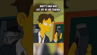 Barts hair was cut off by his teacher [upl. by Fowler]