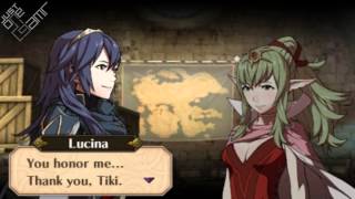 Fire Emblem Awakening  Lucina amp Tiki Support Conversations [upl. by Sharos]