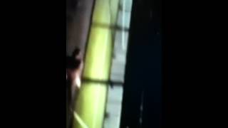 STREAKER RUNS INTO GLASS  MUST WATCH [upl. by Faruq]