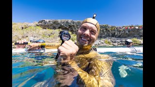 Vertical Blue 2021  Alexey Molchanov NEW WORLD RECORD 131m CWT [upl. by Leirea]