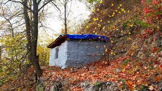 Restoring a 30 year STONE HOUSE the first smoke from the FIREPLACE [upl. by Elsie]