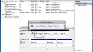 Windows 7 Partitionen verändern  TUTORIAL [upl. by Valaree]