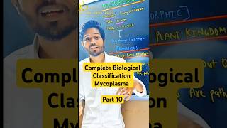 Class 11 Ch2  Mycoplasma  Biological classification neet biology [upl. by Atnom]