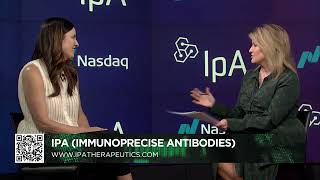 ImmunoPrecise Antibodies Ltds interview with Dr Jennifer Bath CEOPresident [upl. by Ragouzis]