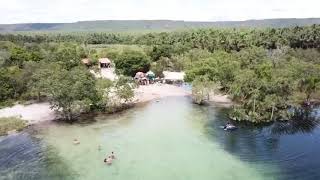 Lagoa da Serra  Rio da Conceição  Tocantins  Drone [upl. by Norrag]