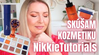 Skúšam kozmetiku Nimya od NikkieTutorials – stojí jej paletka očných tieňov za to [upl. by Iror784]