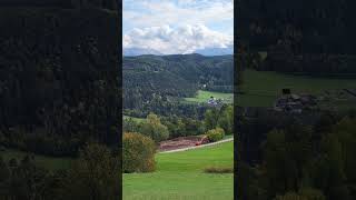 Panorama alpino clássico vai ter de sobra no canal  dolomitas [upl. by Nonnaihr]