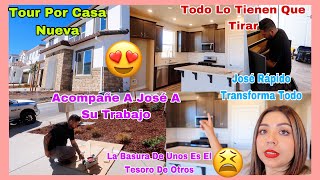 Tour Por Casa Nueva 😍Aquí Trabaja José DiarioLa Basura De Unos Es El Tesoro De Otros😫Todo Se Tira [upl. by Ettie]