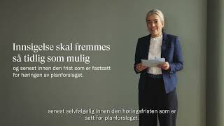 Miniwebinar  Innsigelsesrett i plan og bygningsloven [upl. by Hesta]