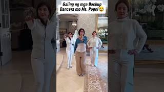 GALING NG MGA BACKUP DANCERS MO MS POPS FERNANDEZ😂✌️ popsfernandez shorts MaritesAkoTV [upl. by Tyrrell]