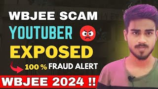 WBJEE 2024 Big scam exposed😡  Dont follow this type of YouTubers😡 [upl. by Marianna432]