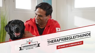 EHRENSACHE mithelfen  Jetzt bei den Therapiebegleithunden [upl. by Zerelda]