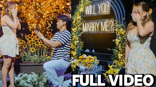 THE PROPOSAL Of Jerald Napoles to Kim Molina  Full Video ng Proposal ni Jerald Napoles Kay Kim ❤️ [upl. by Nylsej]