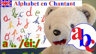 Anglais alphabet en chanson  Vidéo d’apprentissage anglais facile [upl. by Fitts]